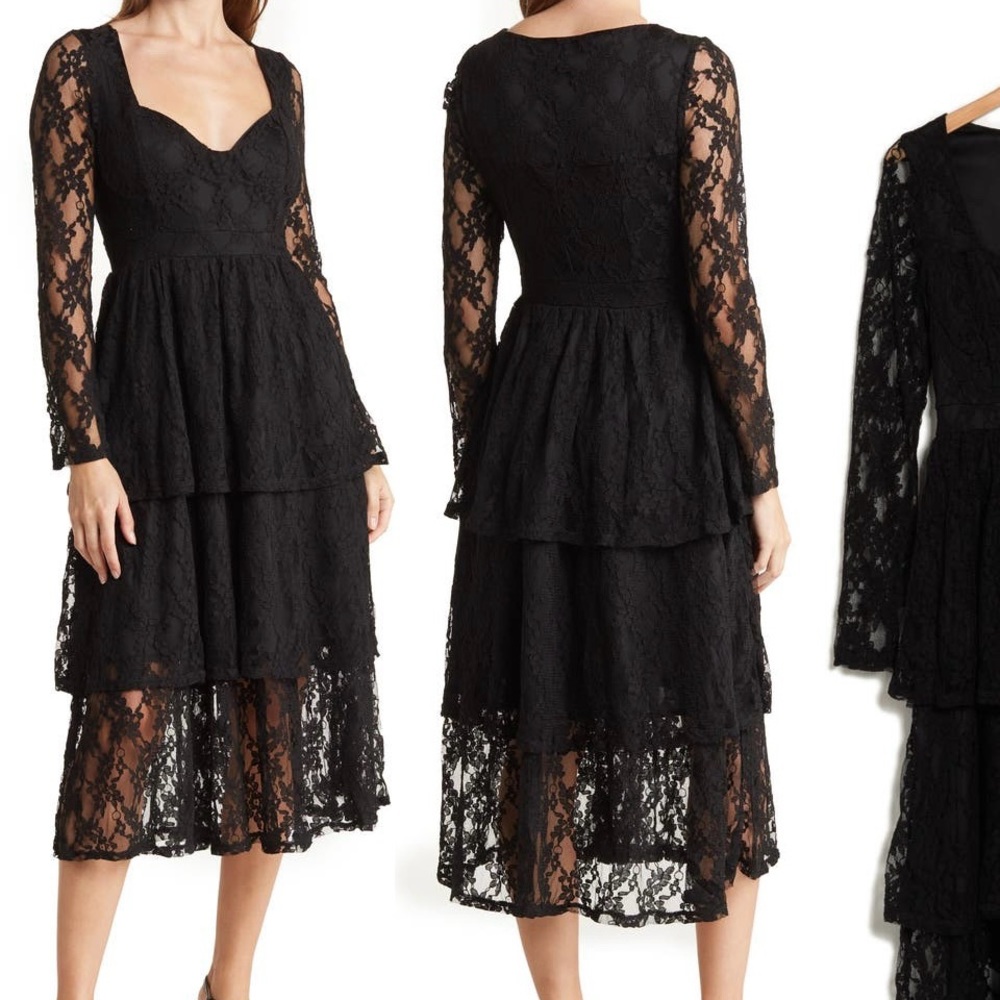 BNWT Never worn NSR
Nikki Lace
Long Sleeve
Dress